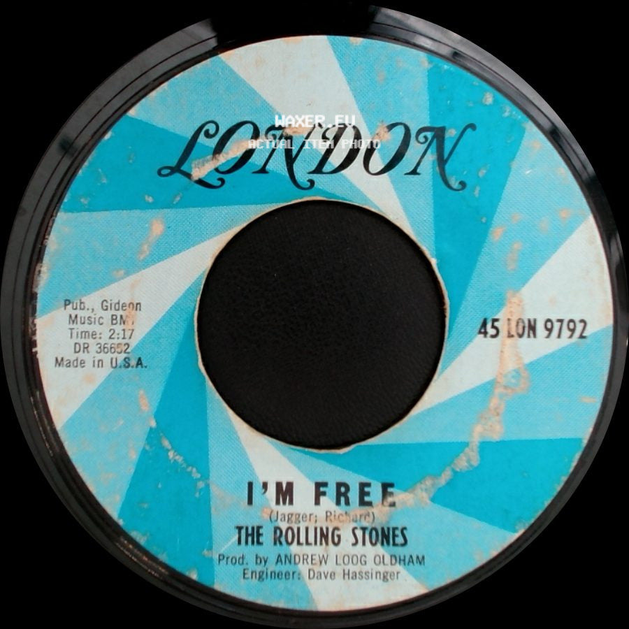 The Rolling Stones - Get Off Of My Cloud / I'm Free side B