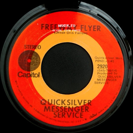 Quicksilver Messenger Service - Freeway Flyer / Fresh Air side A
