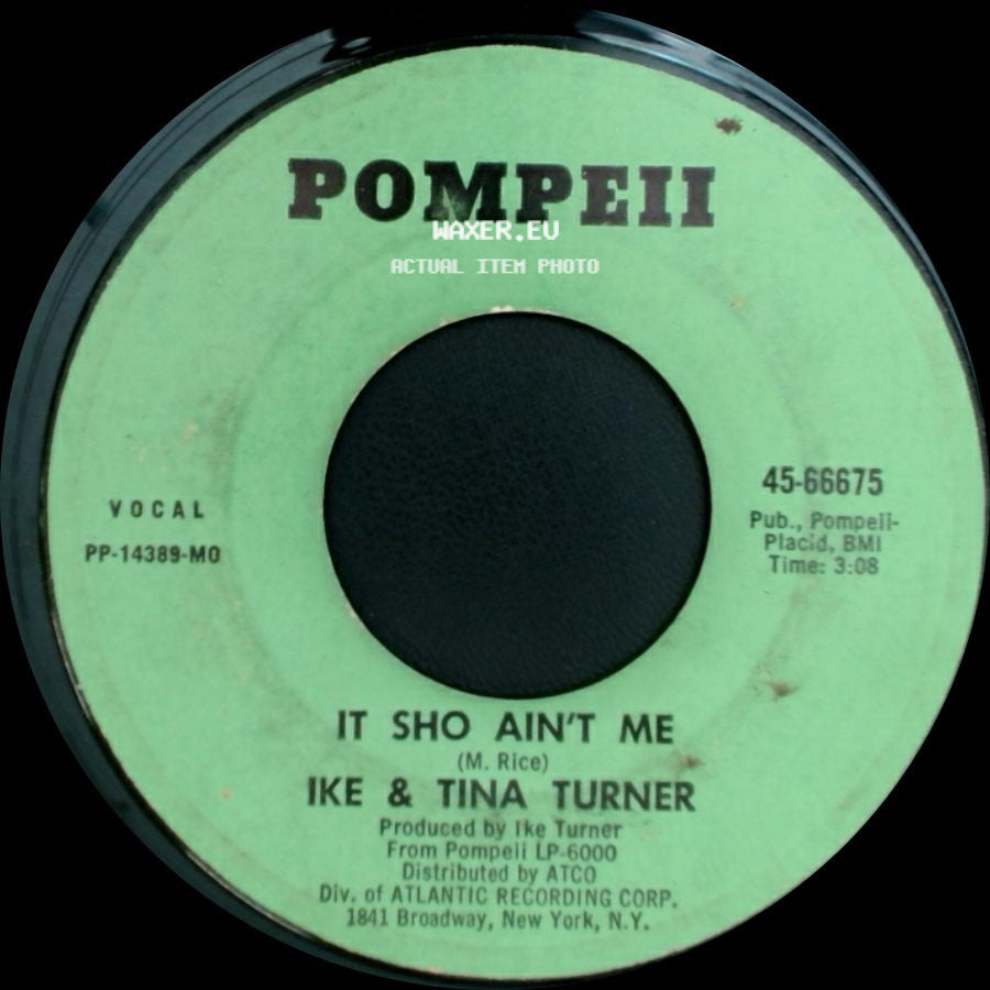 Ike & Tina Turner - We Need An Understanding / It Sho Ain't Me side B