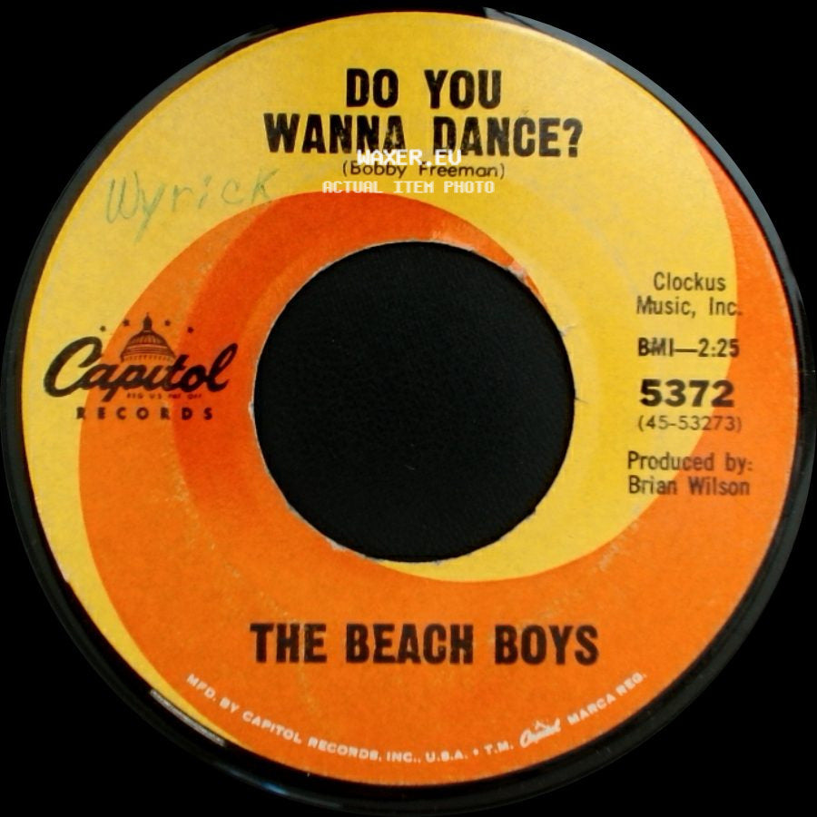 The Beach Boys - Please Let Me Wonder / Do You Wanna Dance? side B
