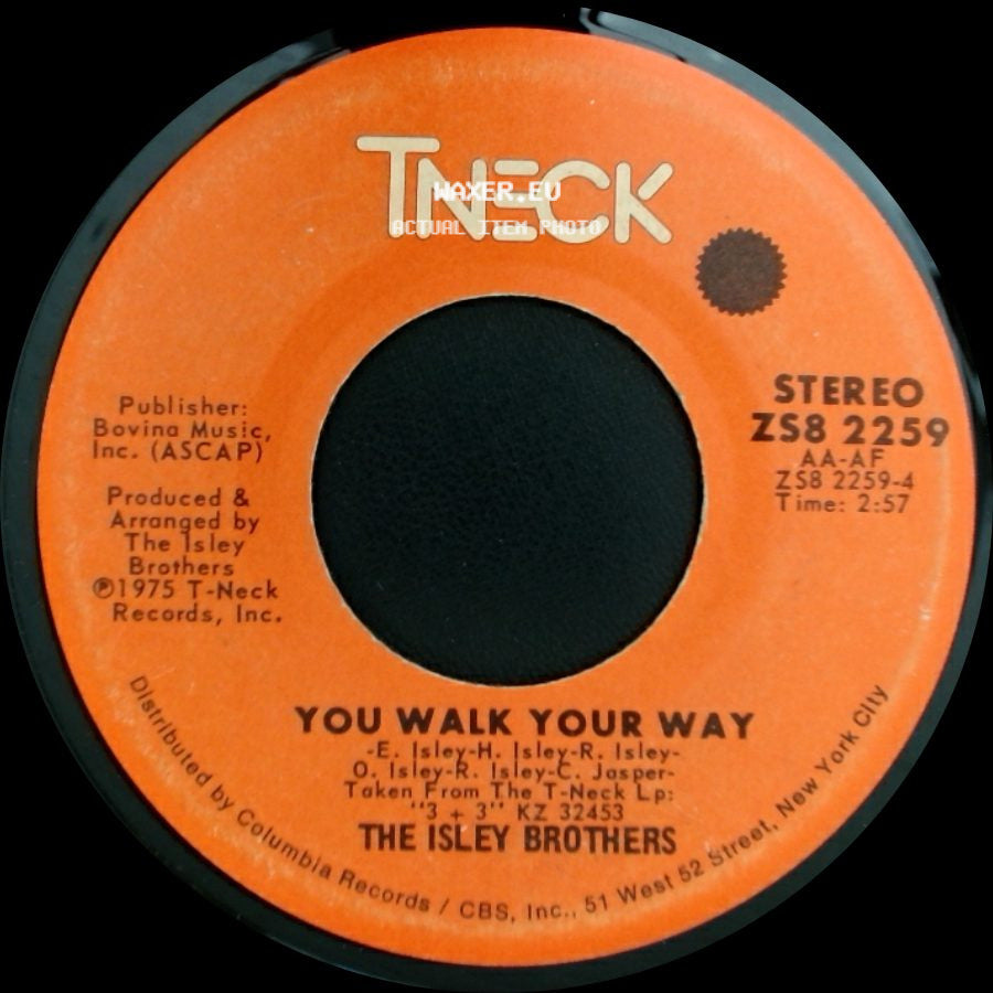 The Isley Brothers - You Walk Your Way / For The Love Of You (Part 1 & 2) side A