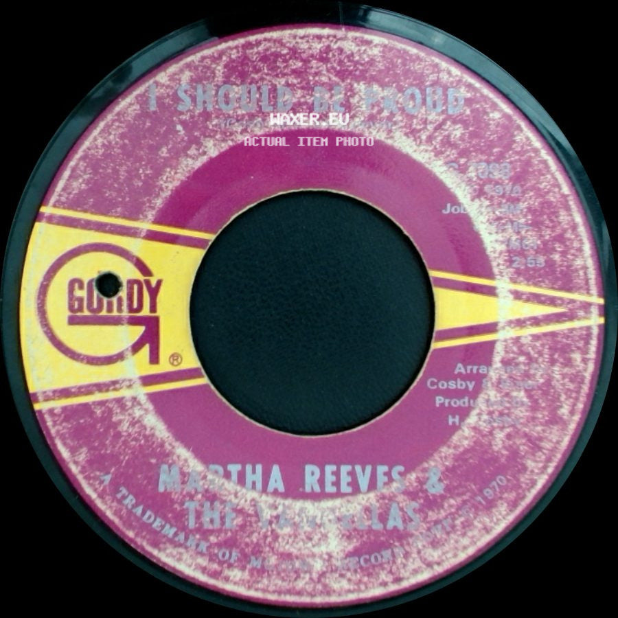 Martha Reeves & The Vandellas - I Should Be Proud / Love, Guess Who side A