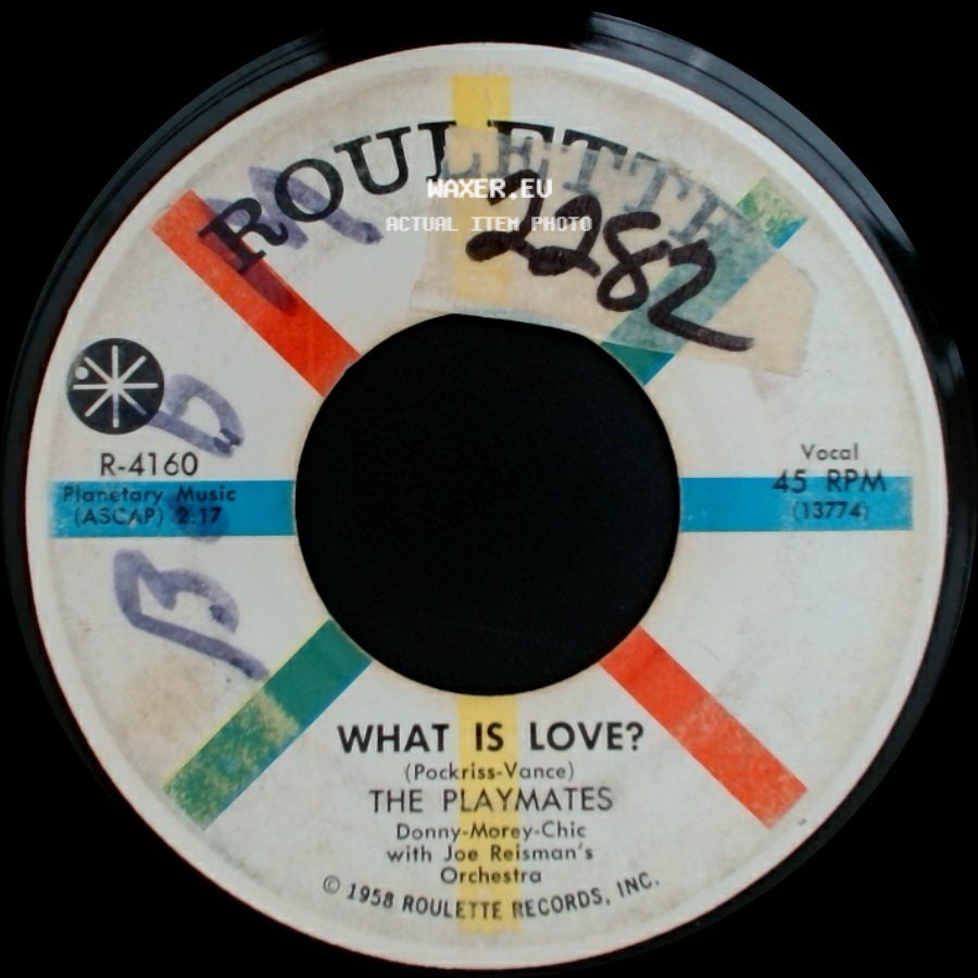 The Playmates - I Am / What Is Love? side B