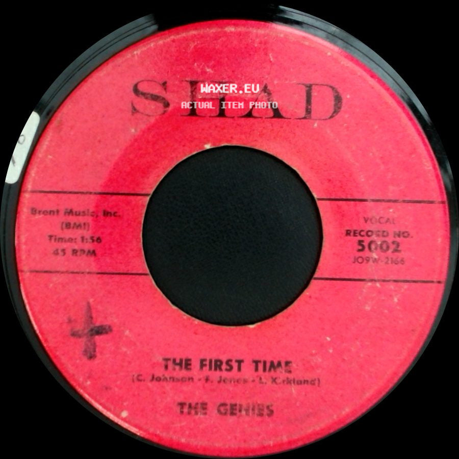 The Genes / The Genies - Who's That Knocking / The First Time side B