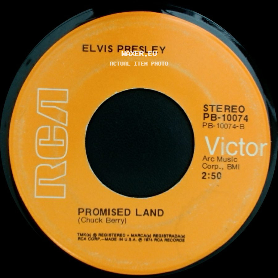 Elvis Presley - It's Midnight / Promised Land side B