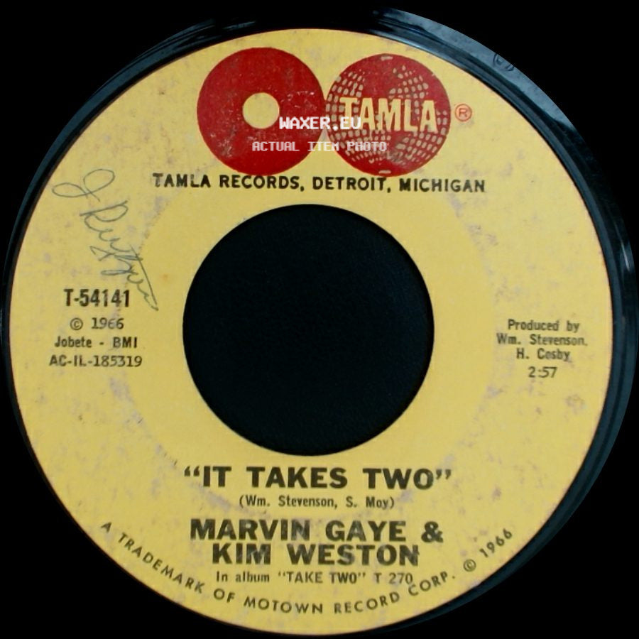 Marvin Gaye & Kim Weston - It Takes Two / It's Got To Be A Miracle side A