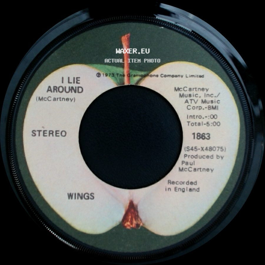 Wings - Live And Let Die / I Lie Around side B