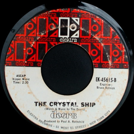The Doors - The Crystal Ship / Light My Fire side A