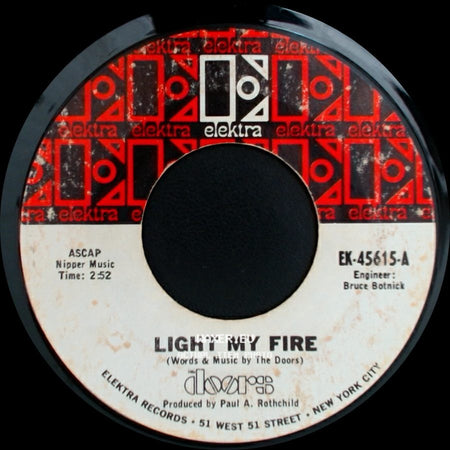 The Doors - The Crystal Ship / Light My Fire side B