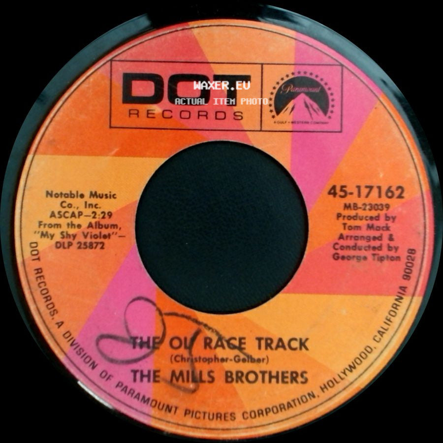 The Mills Brothers - The Oil Race Track / But For Love side A