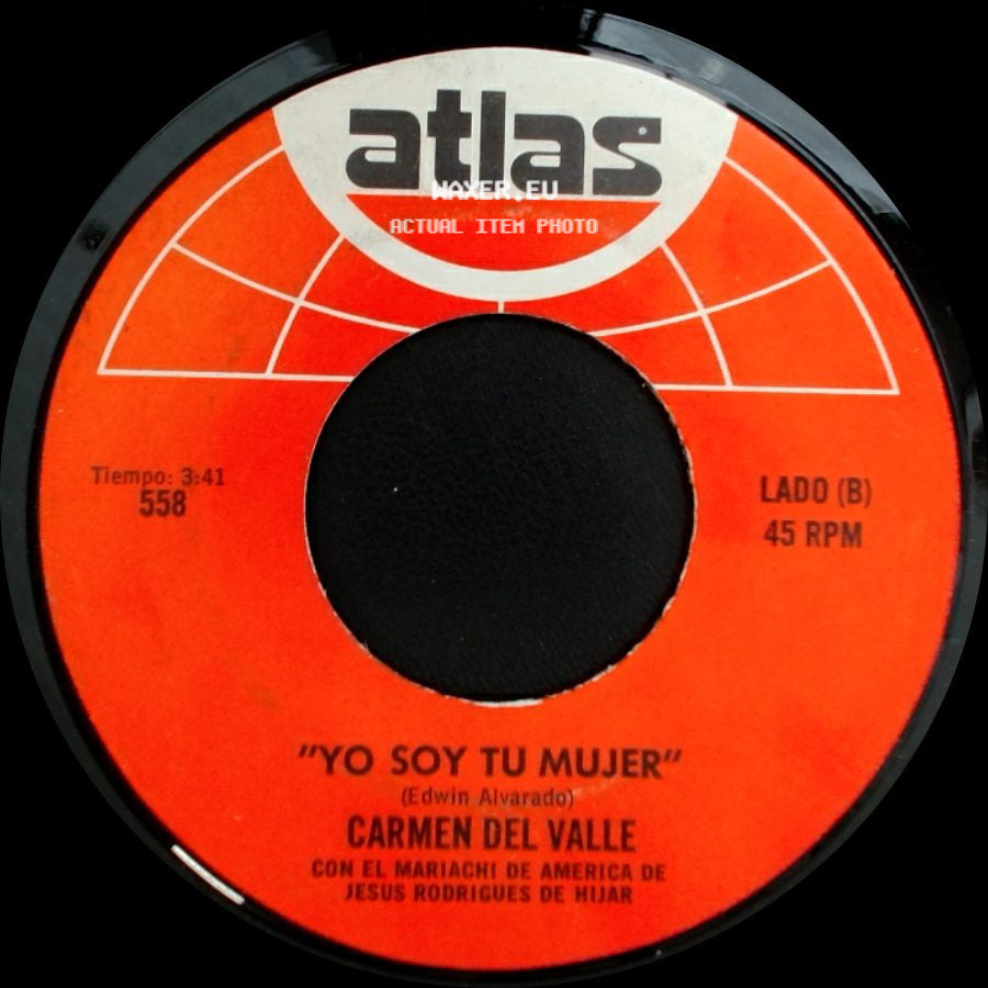 Carmen Del Valle - Yo Soy Tu Mujer / Cualquiera side A