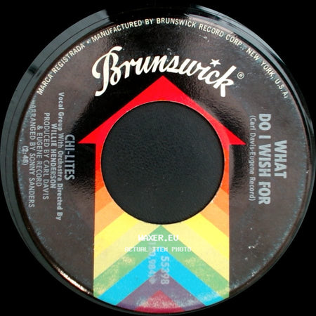 Chi-Lites - What Do I Wish For / Give It Away side A