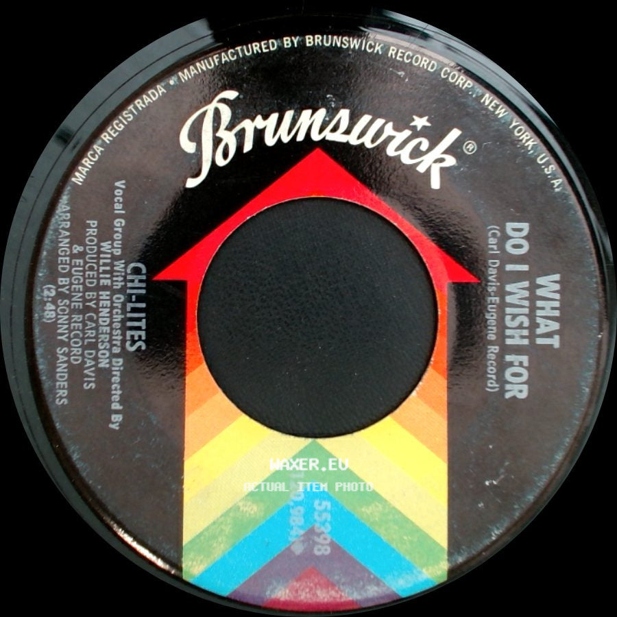 Chi-Lites - What Do I Wish For / Give It Away side A