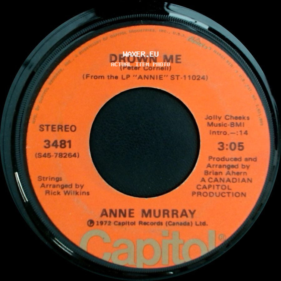 Anne Murray - Drown Me / Danny's Song side A