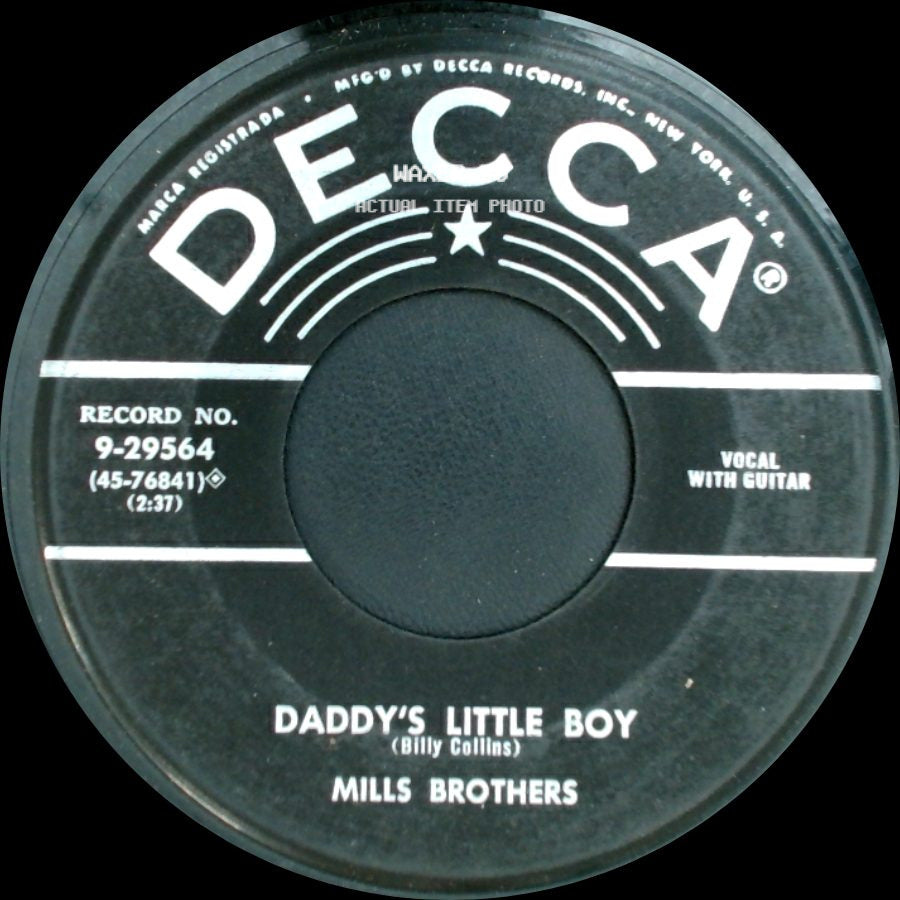 Mills Brothers - Daddy's Little Boy / Daddy's Little Girl side A