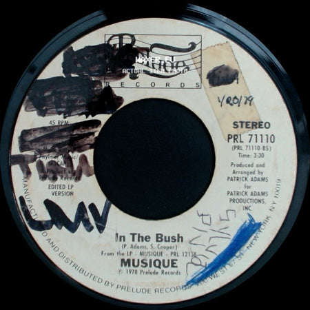 Musique - In The Bush / In The Bush side A