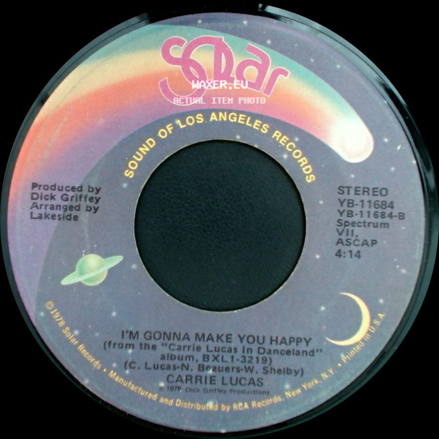 Carrie Lucas - I'm Gonna Make You Happy / Sometimes A Love Goes Wrong side A
