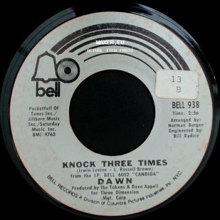 Dawn - Knock Three Times / Home side A