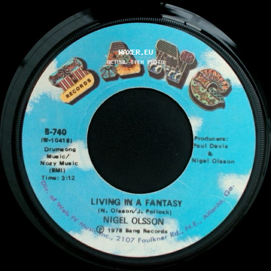 Nigel Olsson - Living In A Fantasy / Dancin' Shoes side A