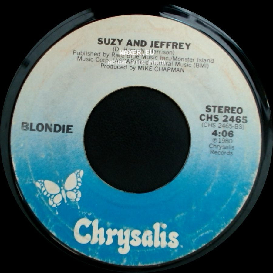 Blondie - Suzy And Jeffrey / The Tide Is High side A