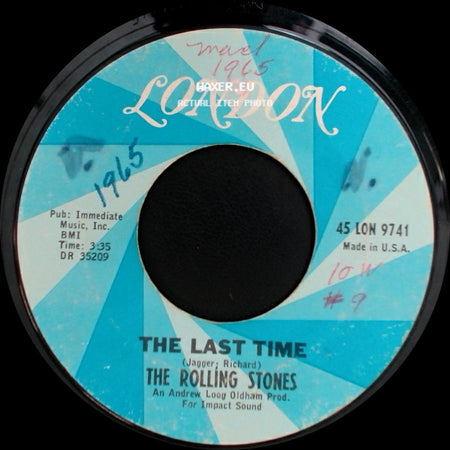 The Rolling Stones - Play With Fire / The Last Time side B