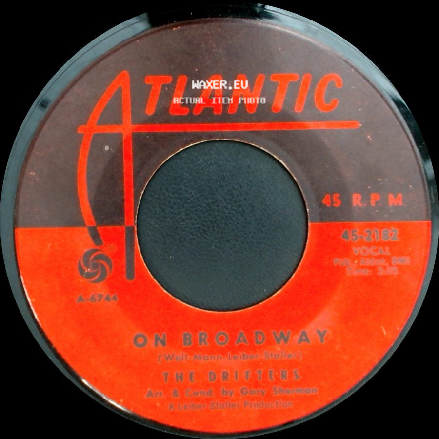 The Drifters - On Broadway / Let The Music Play side A