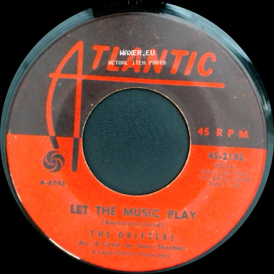 The Drifters - On Broadway / Let The Music Play side B