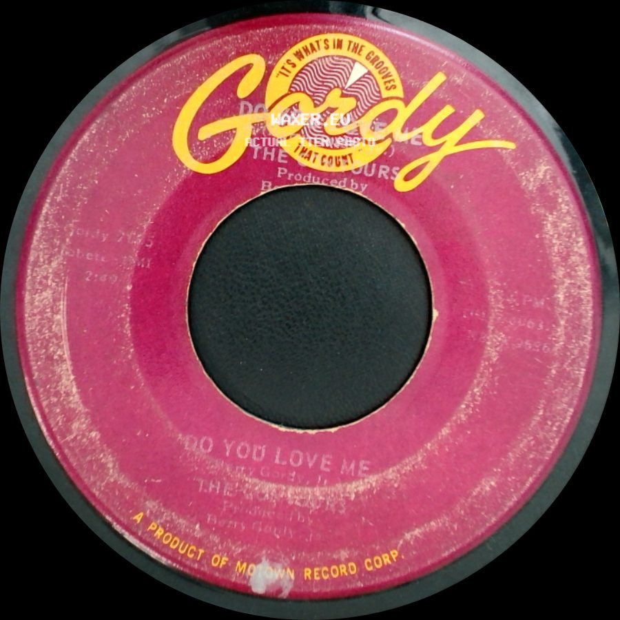 The Contours / The Velours - Move Mr. Man / Do You Love Me side B