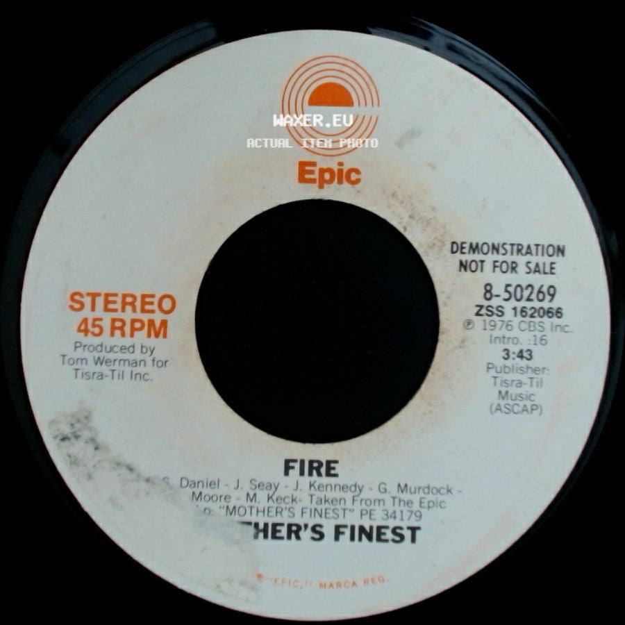 Mother's Finest - Fire / Fire side A