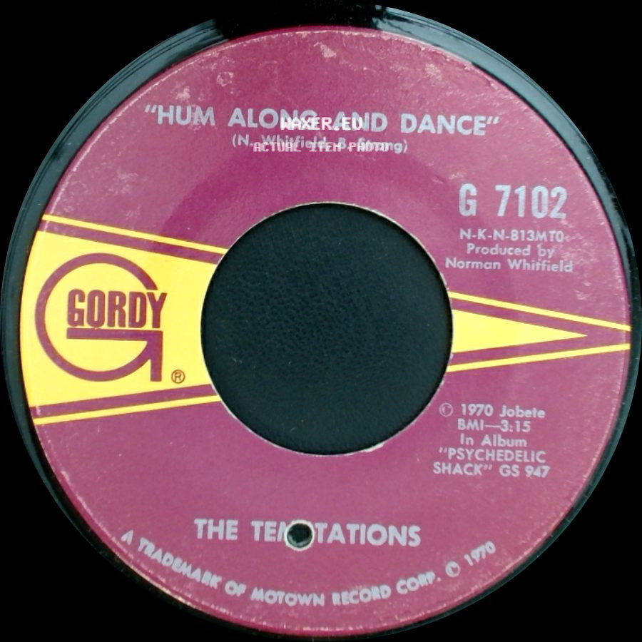 The Temptations - Hum Along And Dance / Ungena Za Ulimwengu (Unite The World) side A