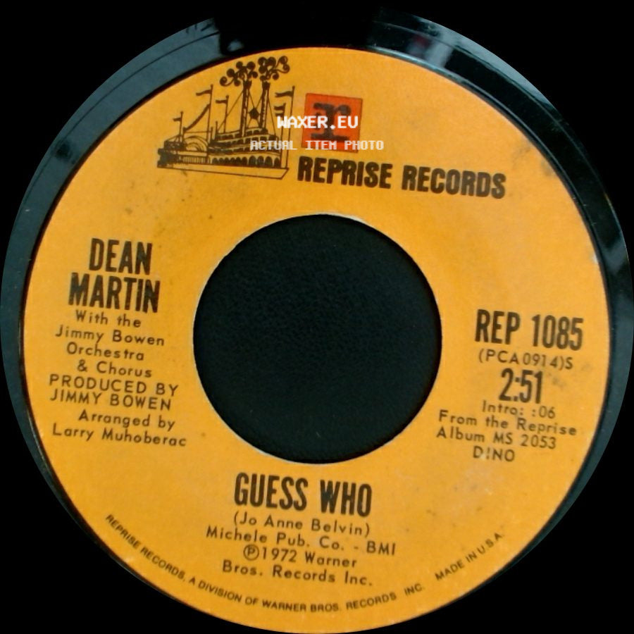 Dean Martin - I Can Give You What You Want Now / Guess Who side B