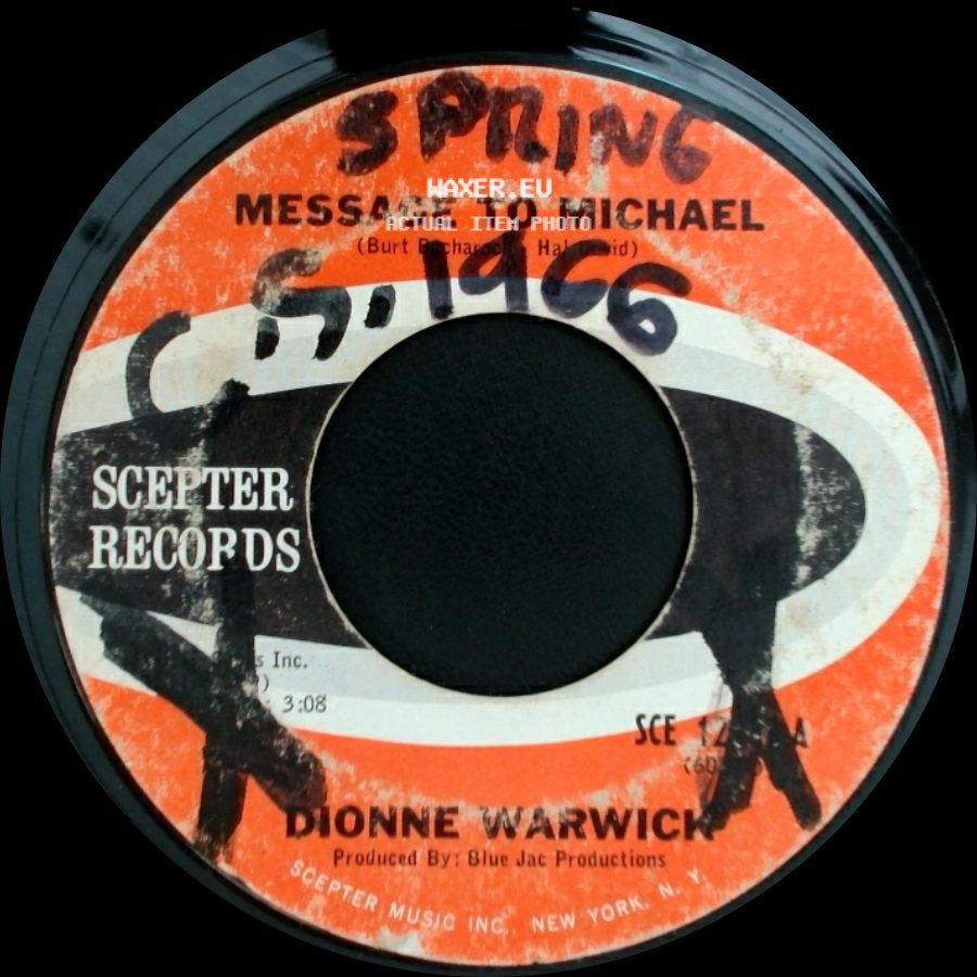 Dionne Warwick - Message To Michael / Here Where There Is Love side A