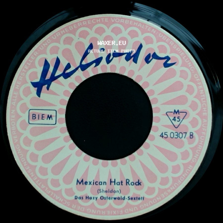 Das Hazy Osterwald-Sextett - Eso Es El Amor / Mexican Hat Rock side B