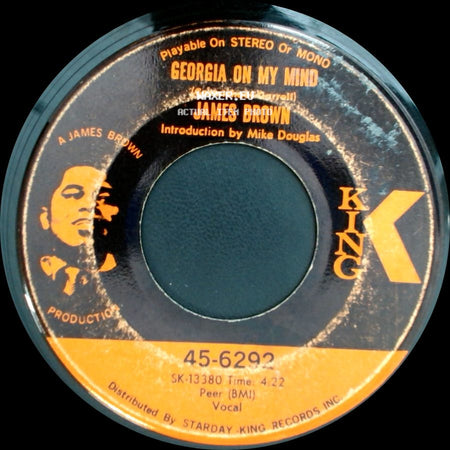 James Brown - It's A New Day (Part 1) & (Part 2) / Georgia On My Mind side B