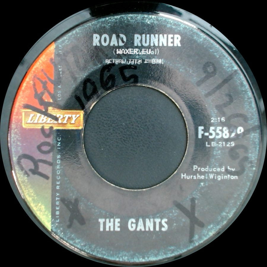 The Gants - My Baby Don't Care / Road Runner side B