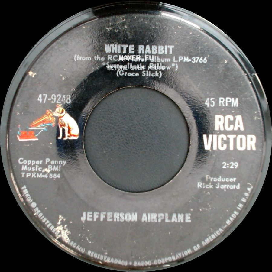 Jefferson Airplane - Plastic Fantastic Lover / White Rabbit side B