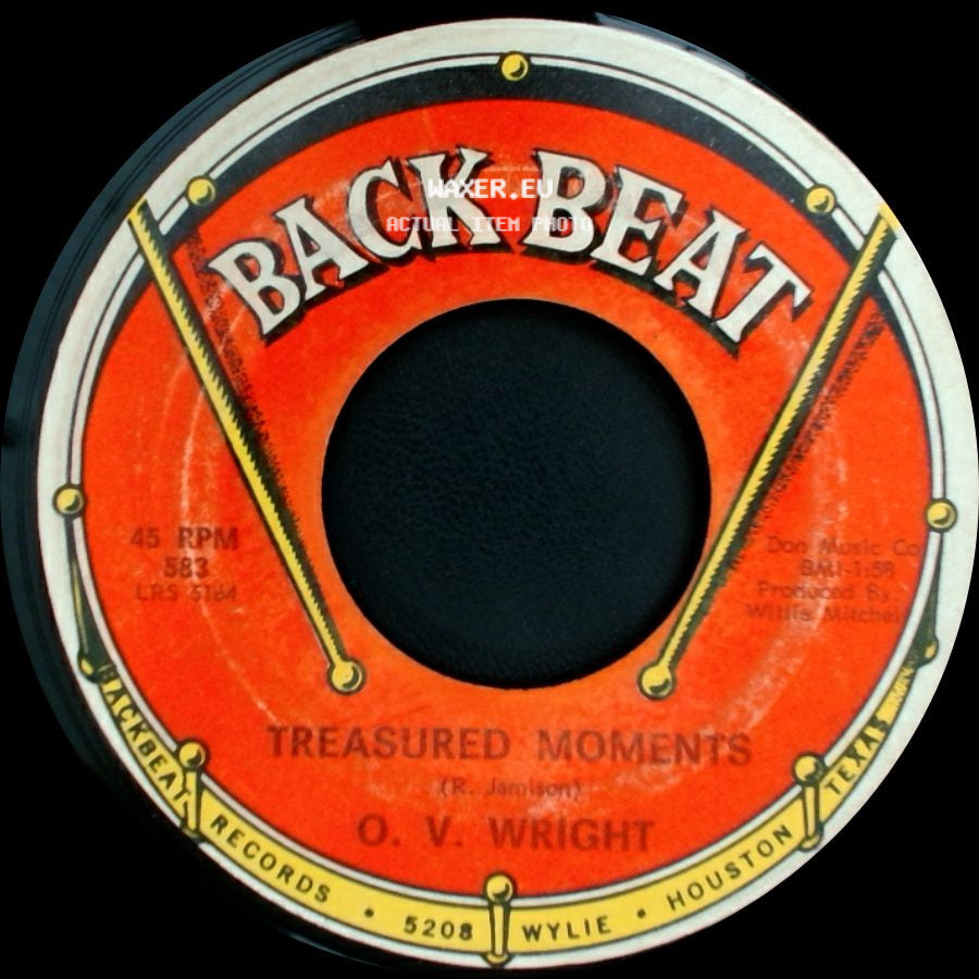 O. V. Wright - Treasured Moments / Heartaches-Heartaches side A