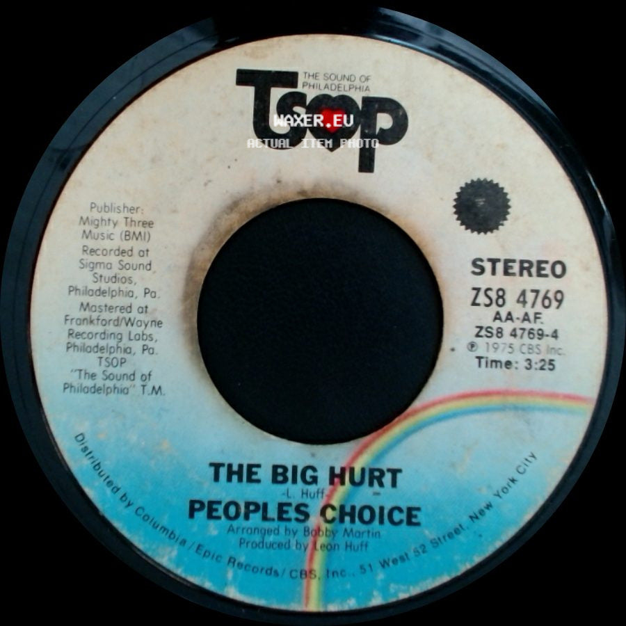 Peoples Choice - Do It Any Way You Wanna / The Big Hurt side B