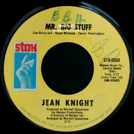 Jean Knight - Mr. Big Stuff / Why I Keep Living These Memories side A