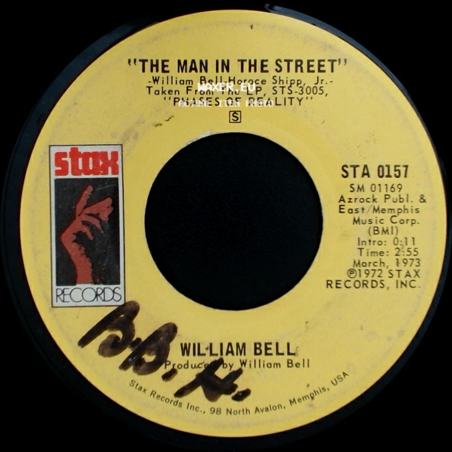 William Bell - Lovin' On Borrowed Time / The Man In The Street side B