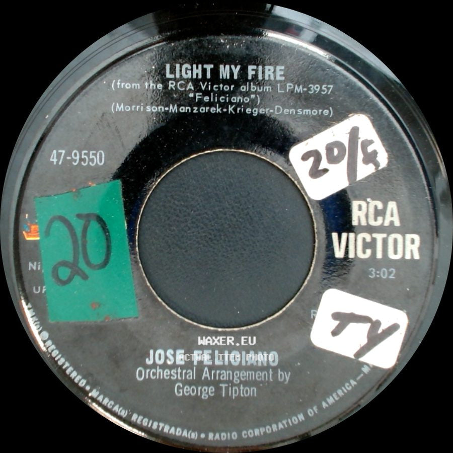 Jose Feliciano - Light My Fire / California Dreamin' side A