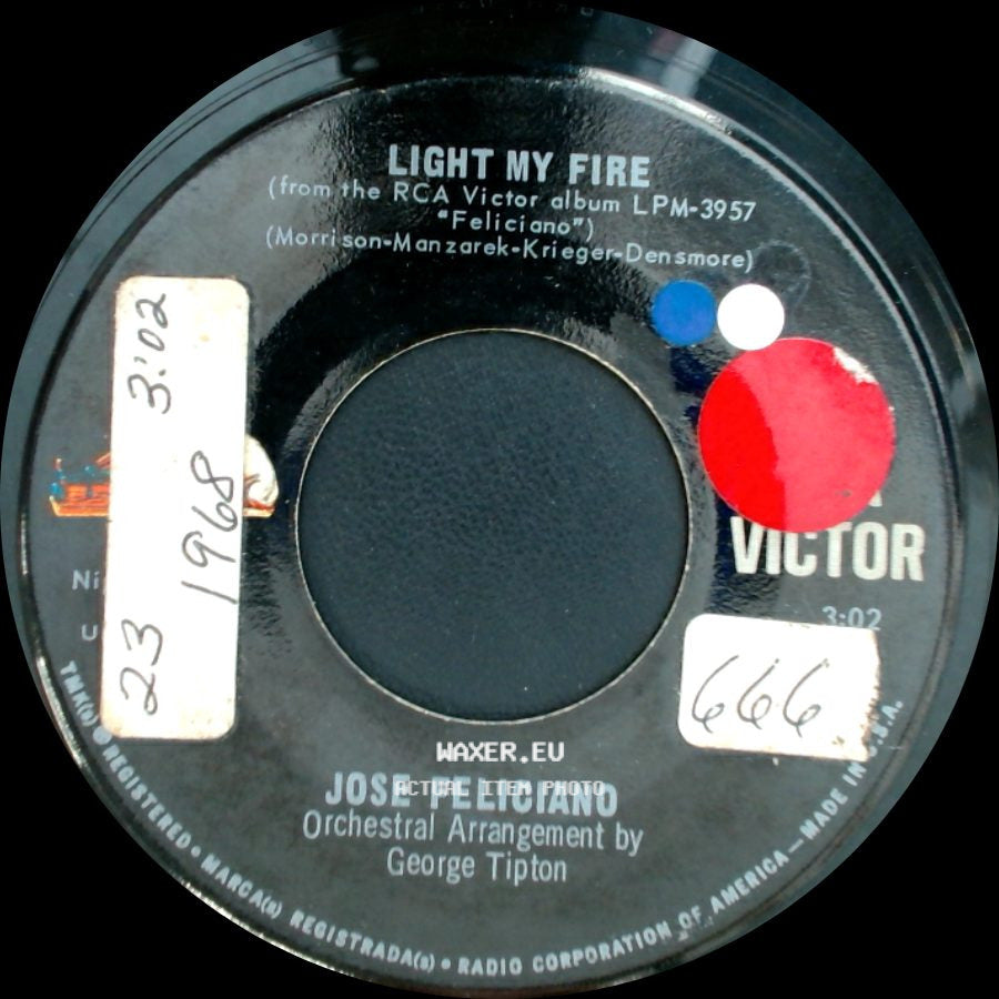 Jose Feliciano - California Dreamin' / Light My Fire side B