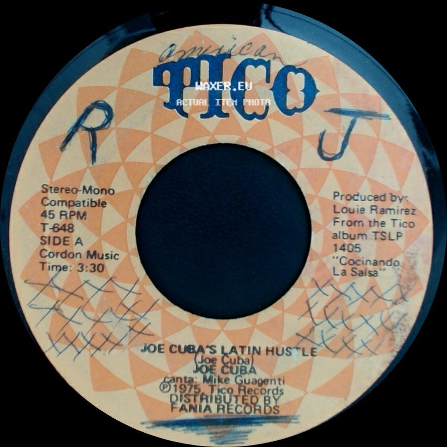 Joe Cuba - Joe Cuba's Latin Hustle / Ataca De Nuevo side A