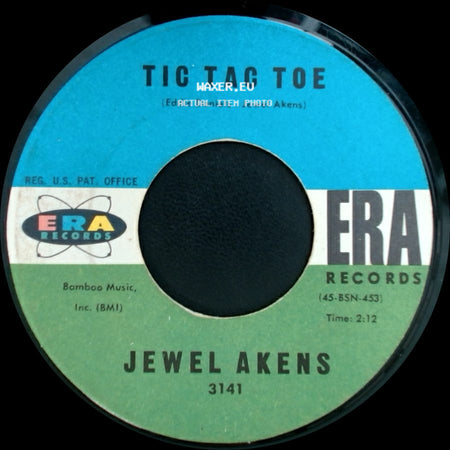 Jewel Akens - The Birds And The Bees / Tic Tac Toe side B