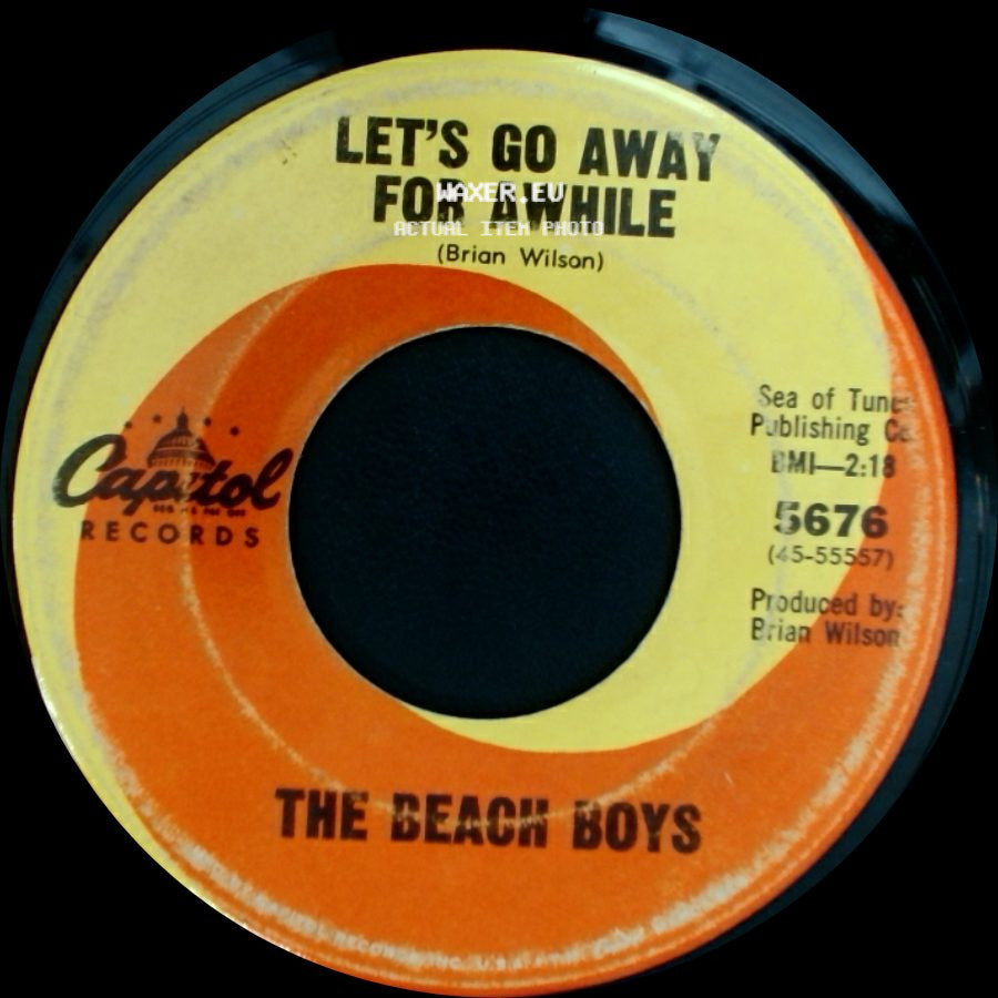 The Beach Boys - Let's Go Away For Awhile / Good Vibrations side A