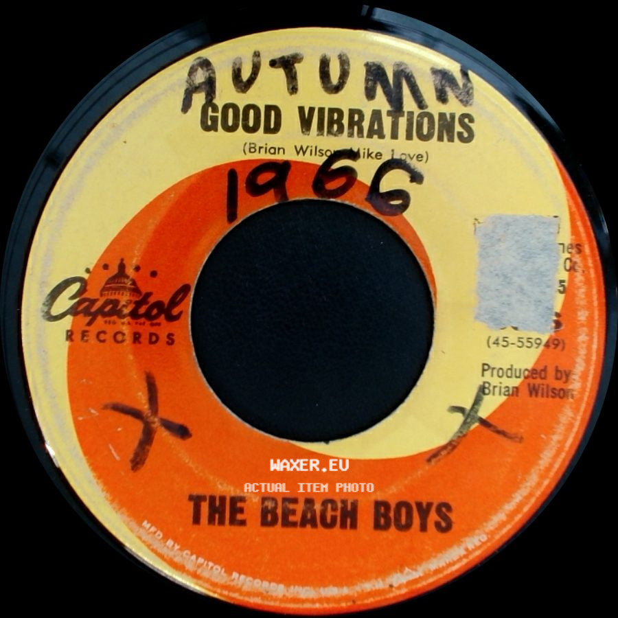 The Beach Boys - Let's Go Away For Awhile / Good Vibrations side B