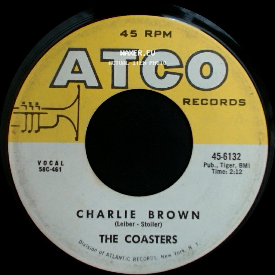 The Coasters - Charlie Brown / Charlie Brown side B
