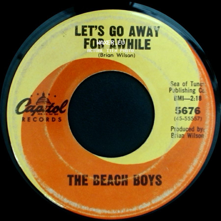 The Beach Boys - Let's Go Away For Awhile / Good Vibrations side A