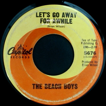 The Beach Boys - Let's Go Away For Awhile / Good Vibrations side A