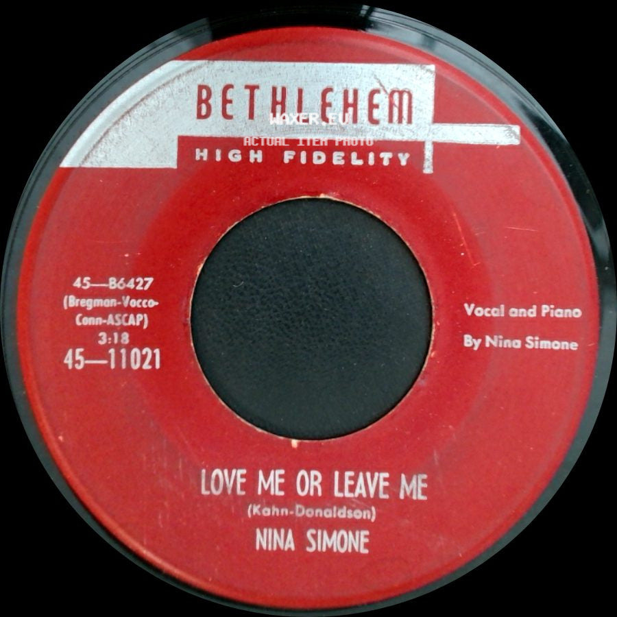 Nina Simone - Love Me Or Leave Me / Porgy side A